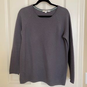 Boden gray crewneck sweater